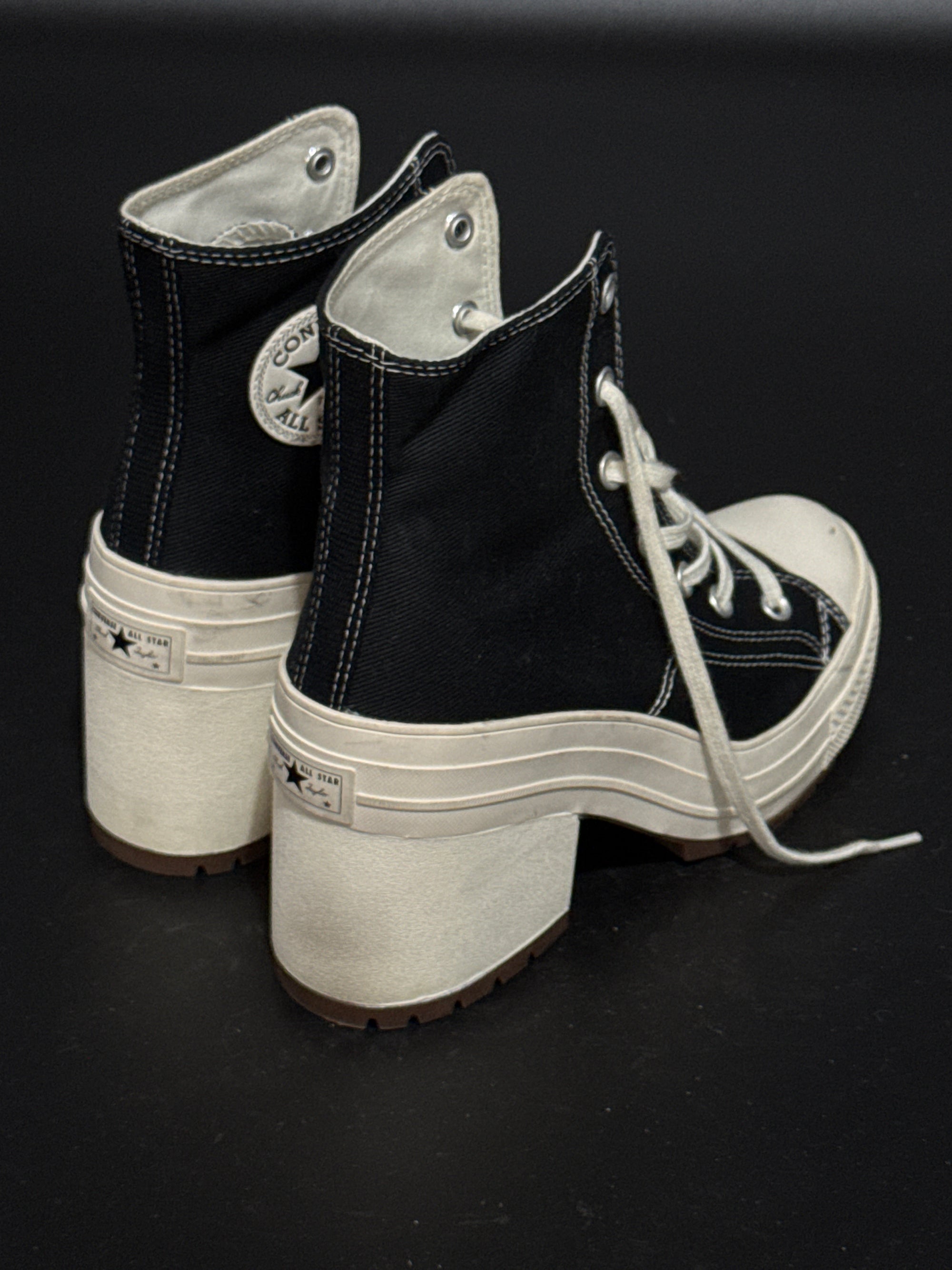 Converse Heeled Hightop US9