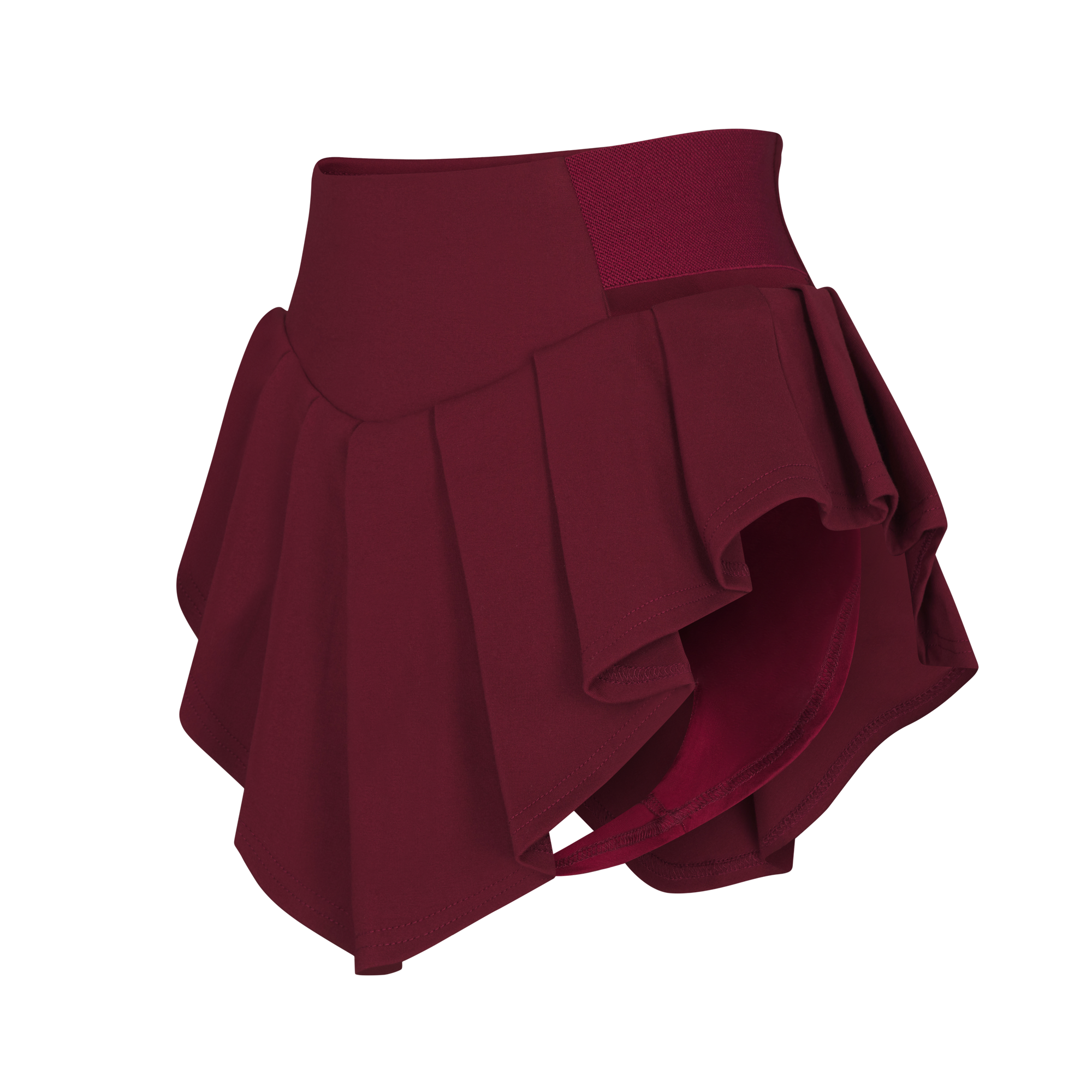 Rodeo Skort - Burgundy