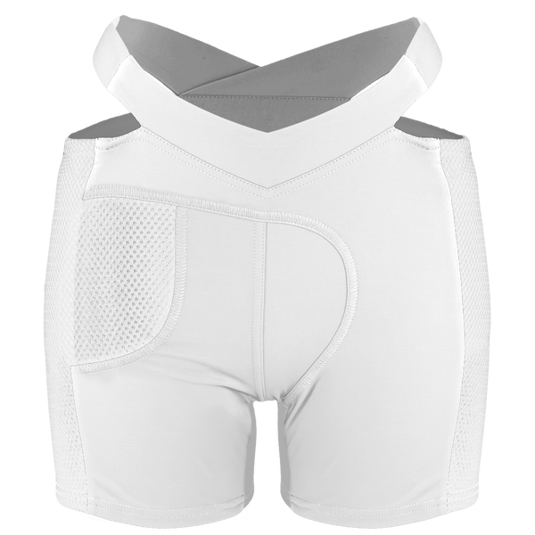 Exuma Biker Shorts - White