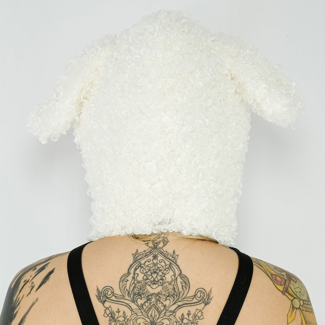 Bunny Hoodie Harness - White