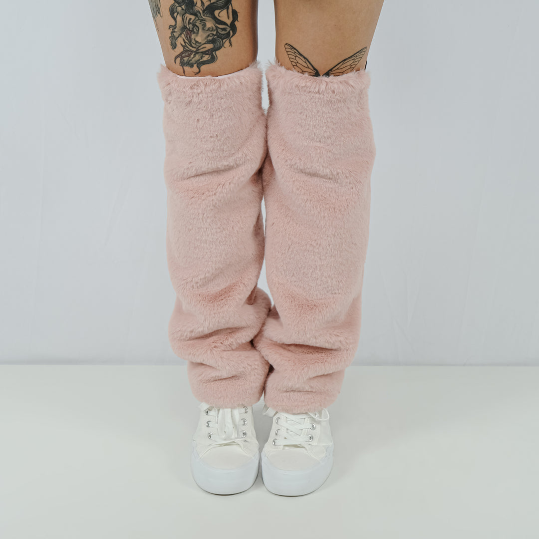 Knee-High Legwarmers - Pink